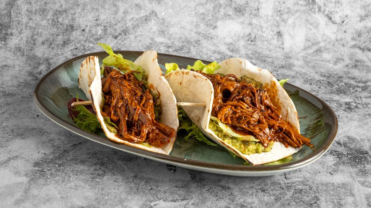 Prime Fire shredded beef tacos