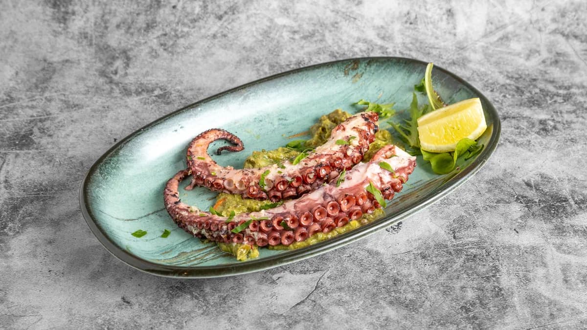 Prime Fire grilled octopus