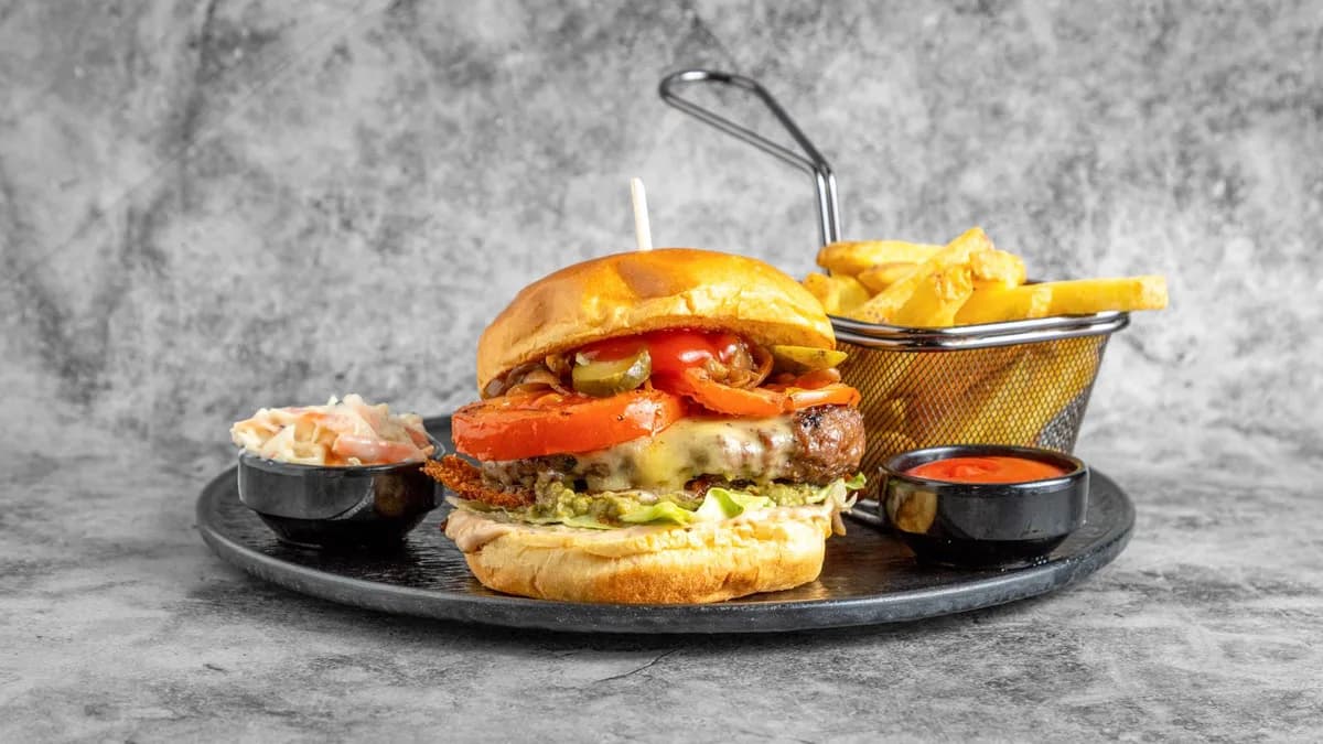 Smash Beef Burger at Prime Fire
